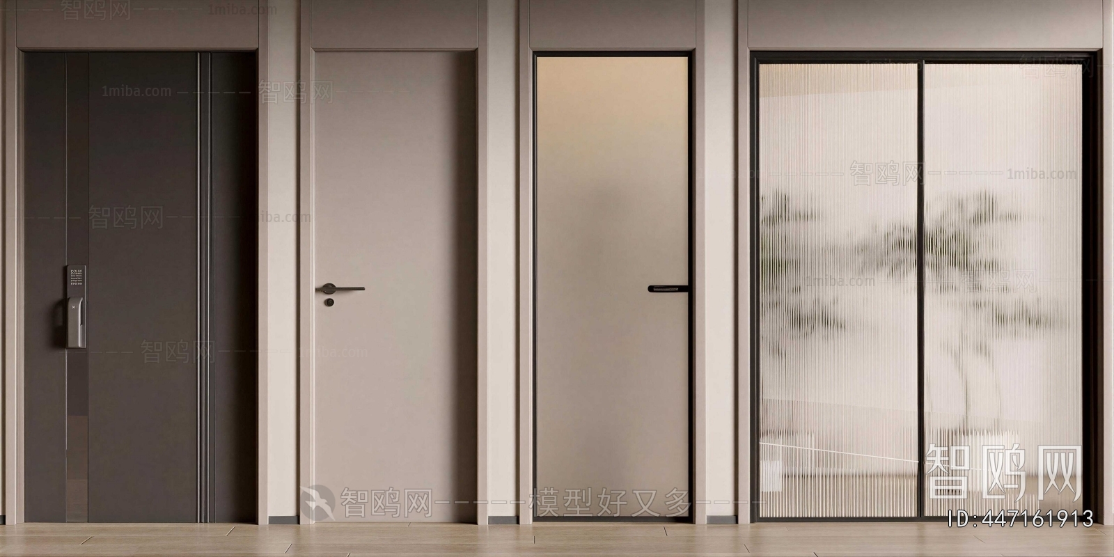 Modern Single Door