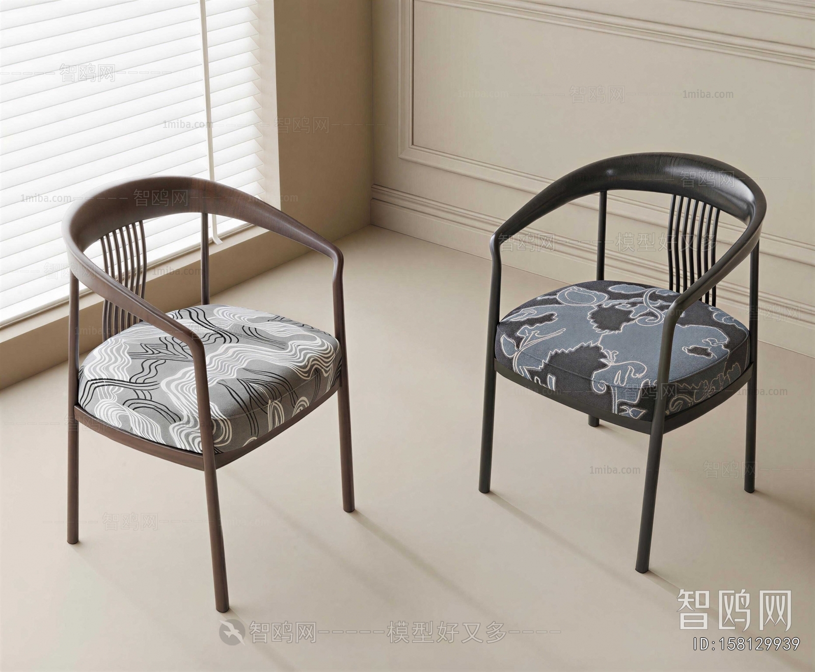 New Chinese Style Lounge Chair