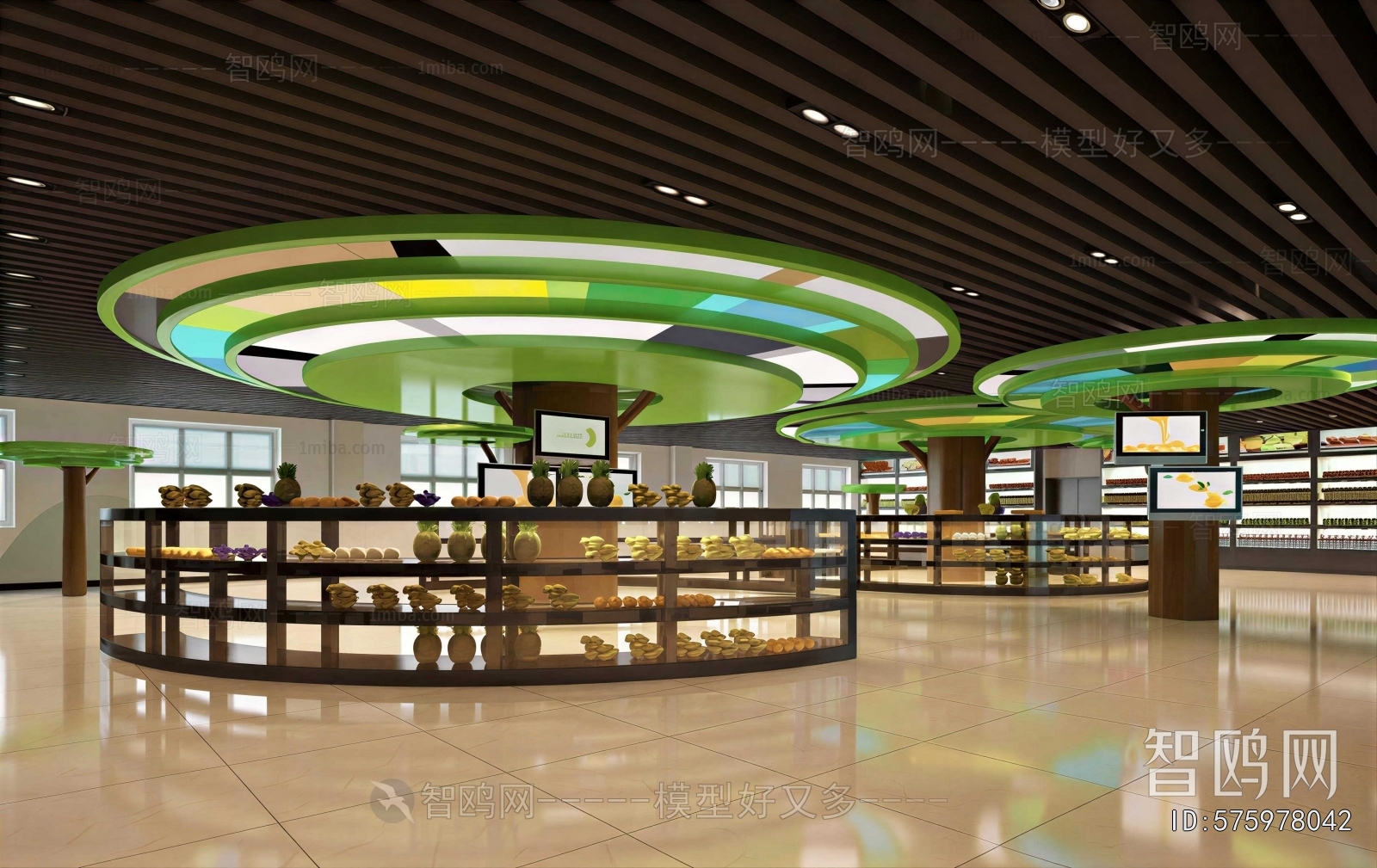 Modern Fruit Shop