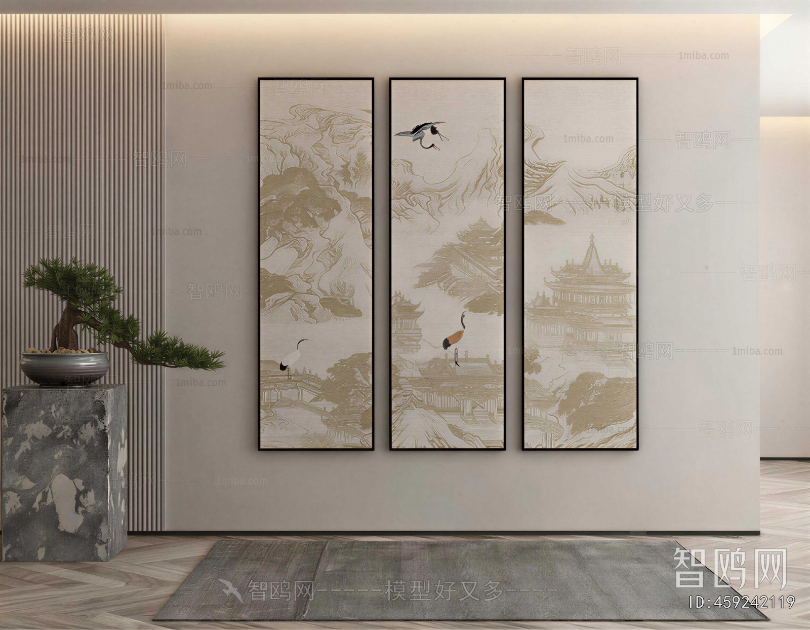 New Chinese Style Painting