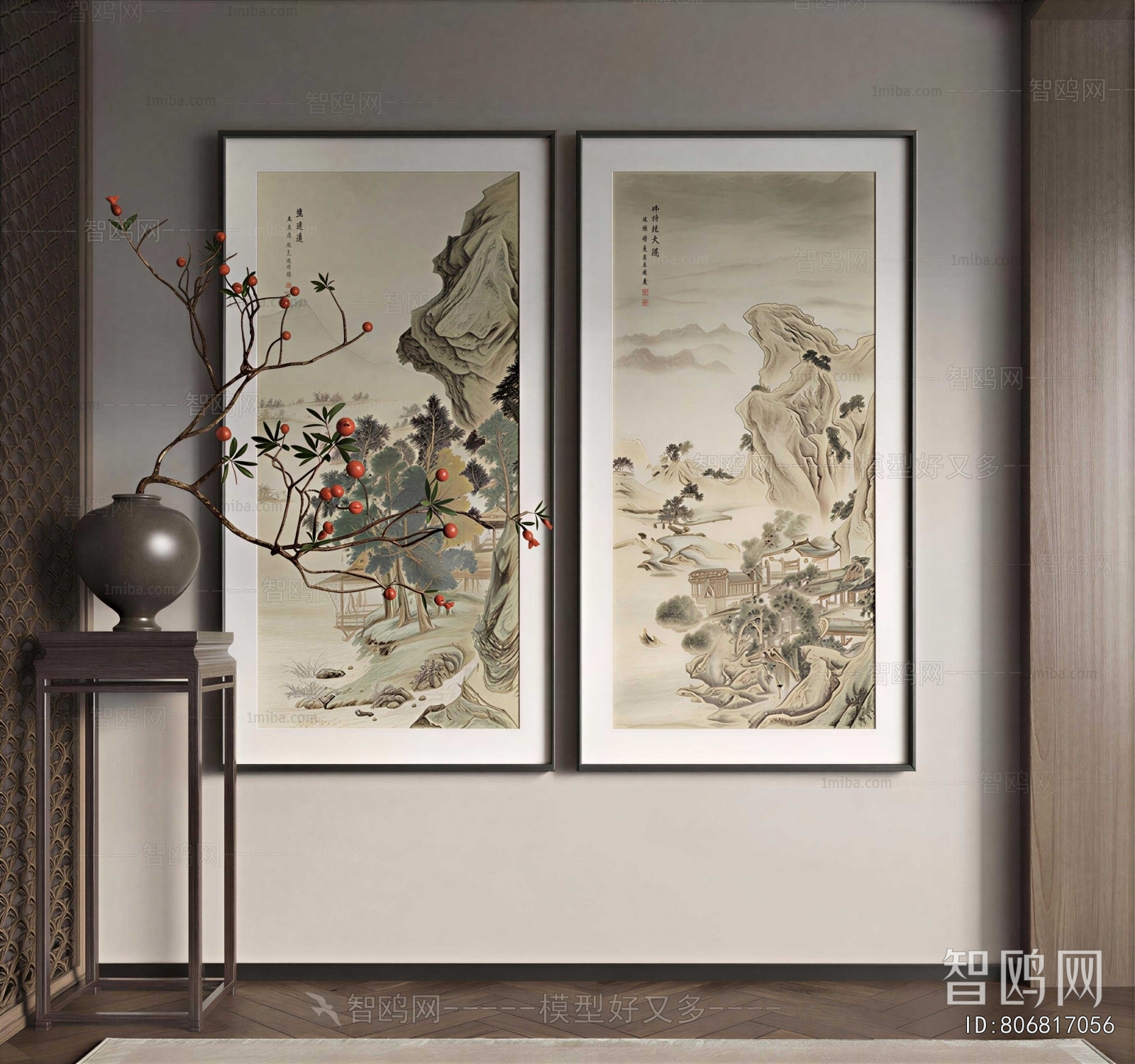 New Chinese Style Painting