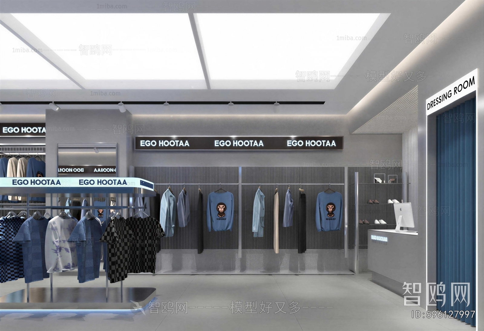 Industrial Style Clothing Store