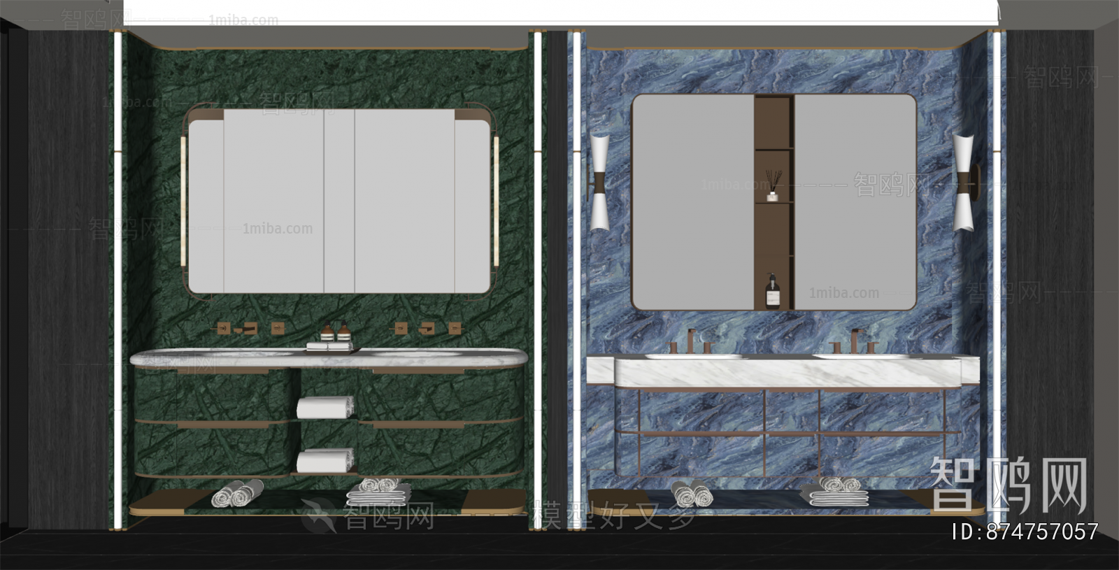 Modern Bathroom Cabinet