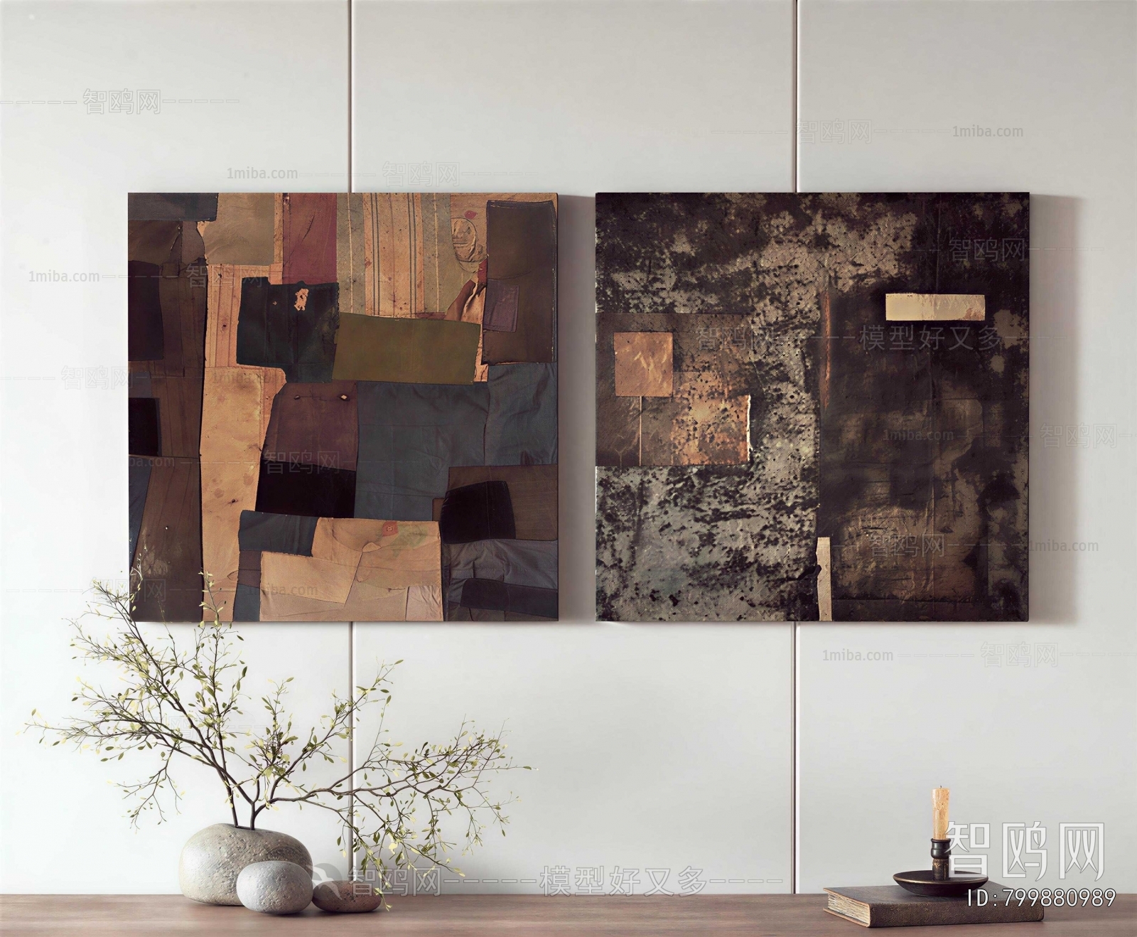 Wabi-sabi Style Painting