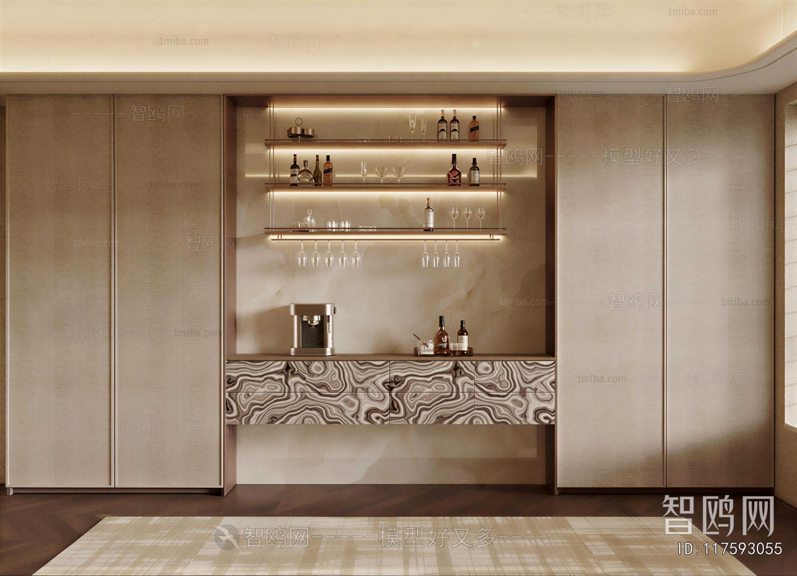 Modern Wine Cabinet