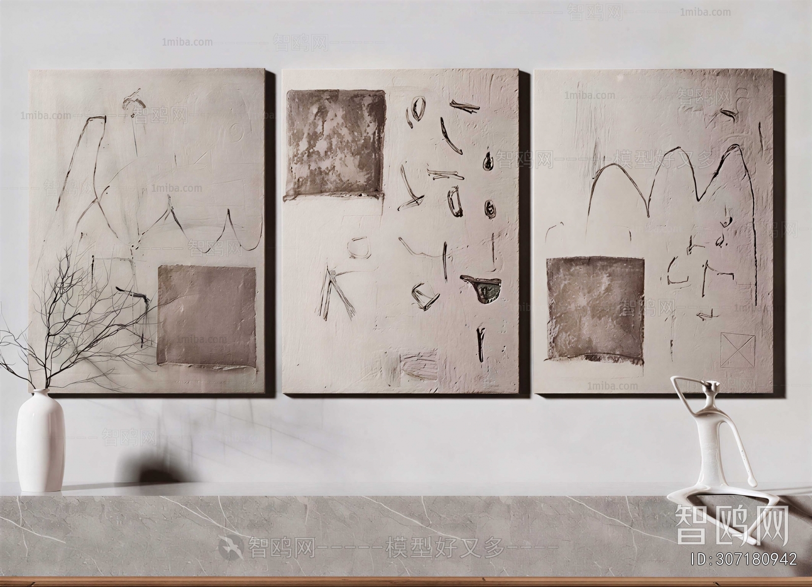 Wabi-sabi Style Painting