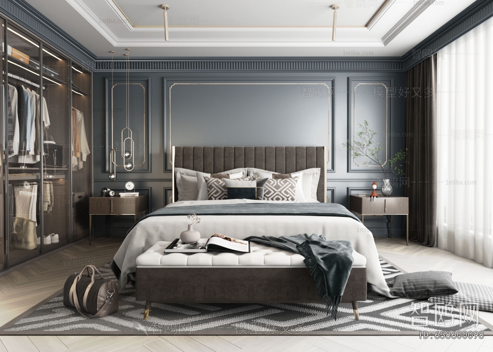 American Style Bedroom