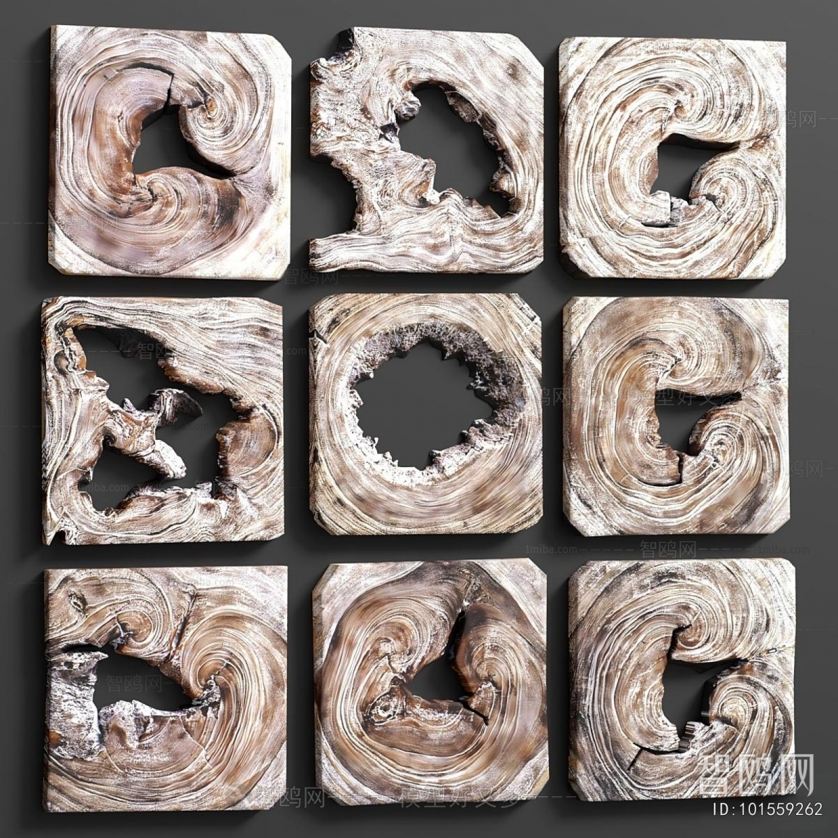 Wabi-sabi Style Wall Decoration