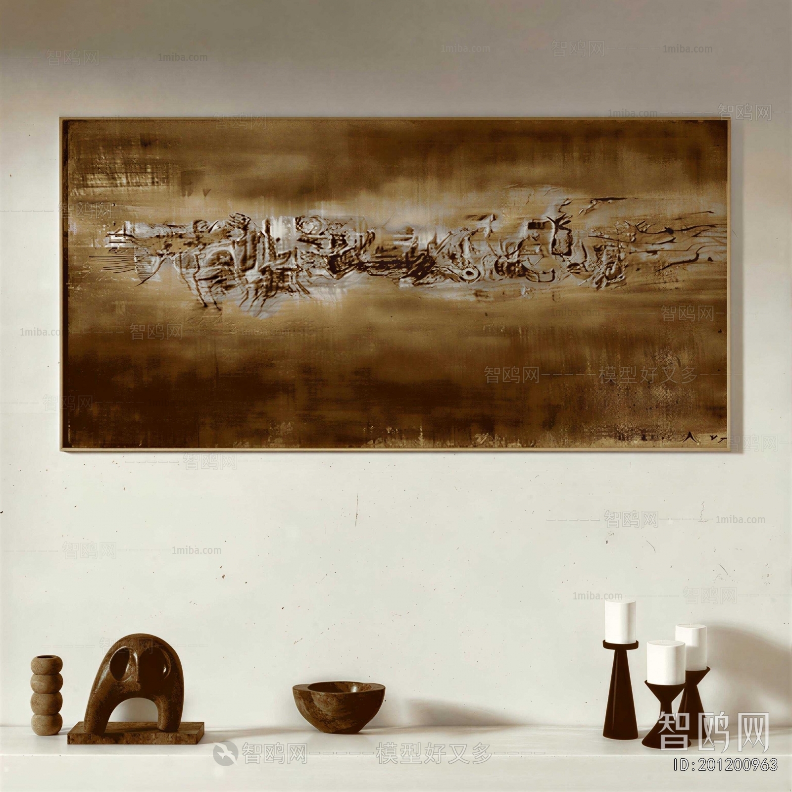 Wabi-sabi Style Painting