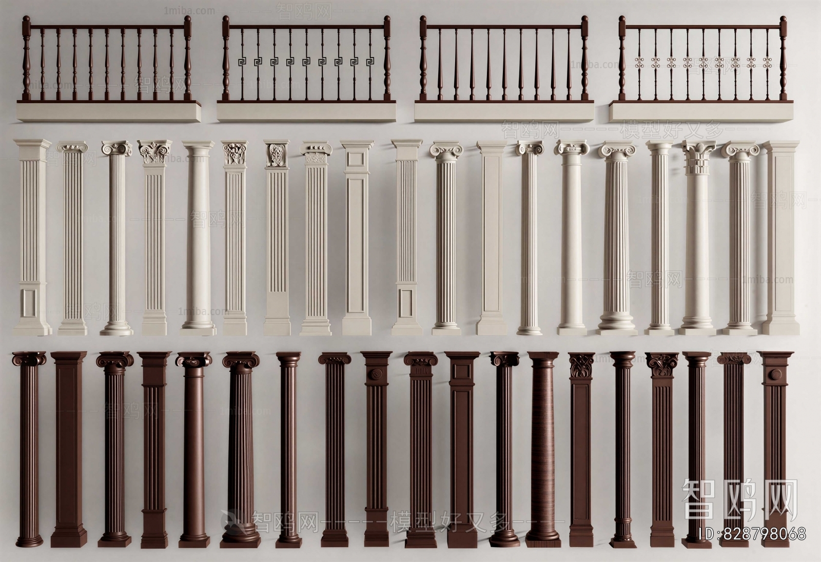 European Style Roman Pillar