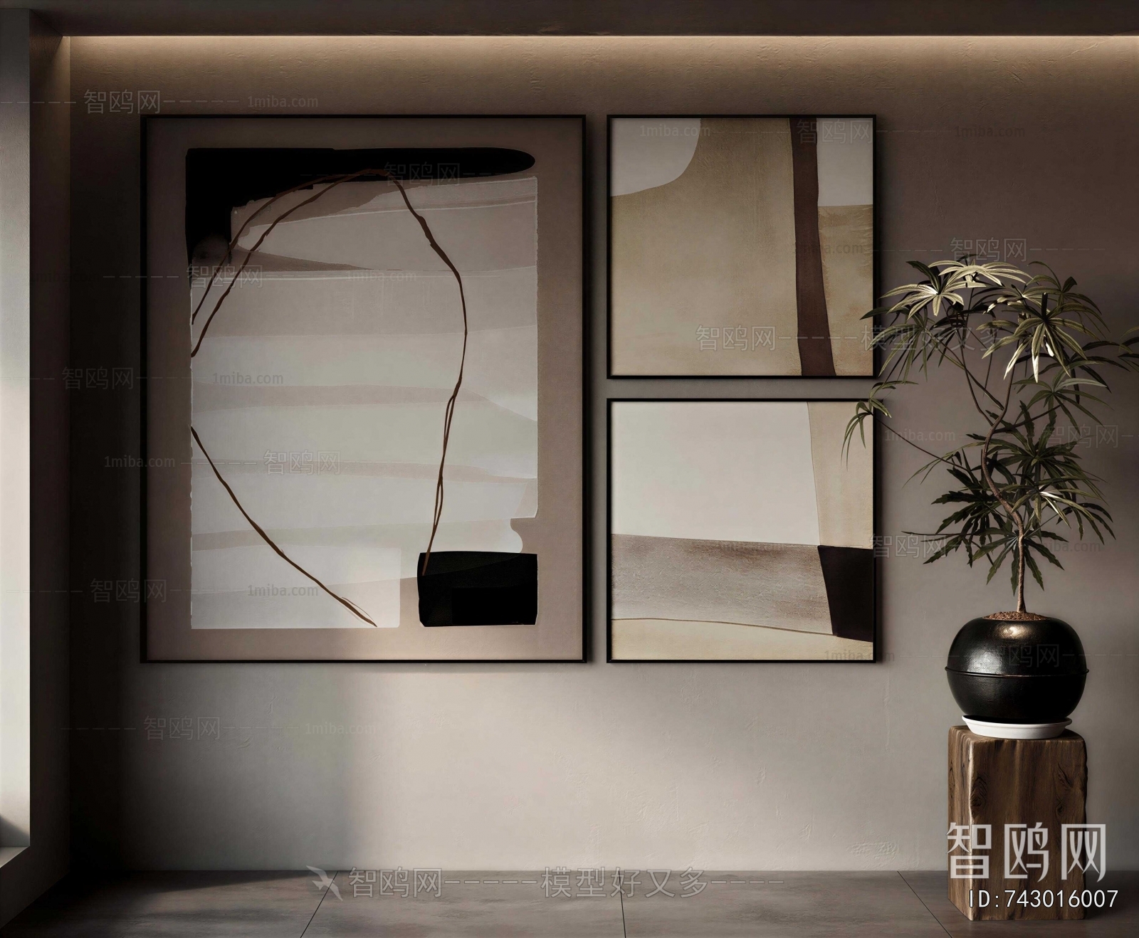 Wabi-sabi Style Painting