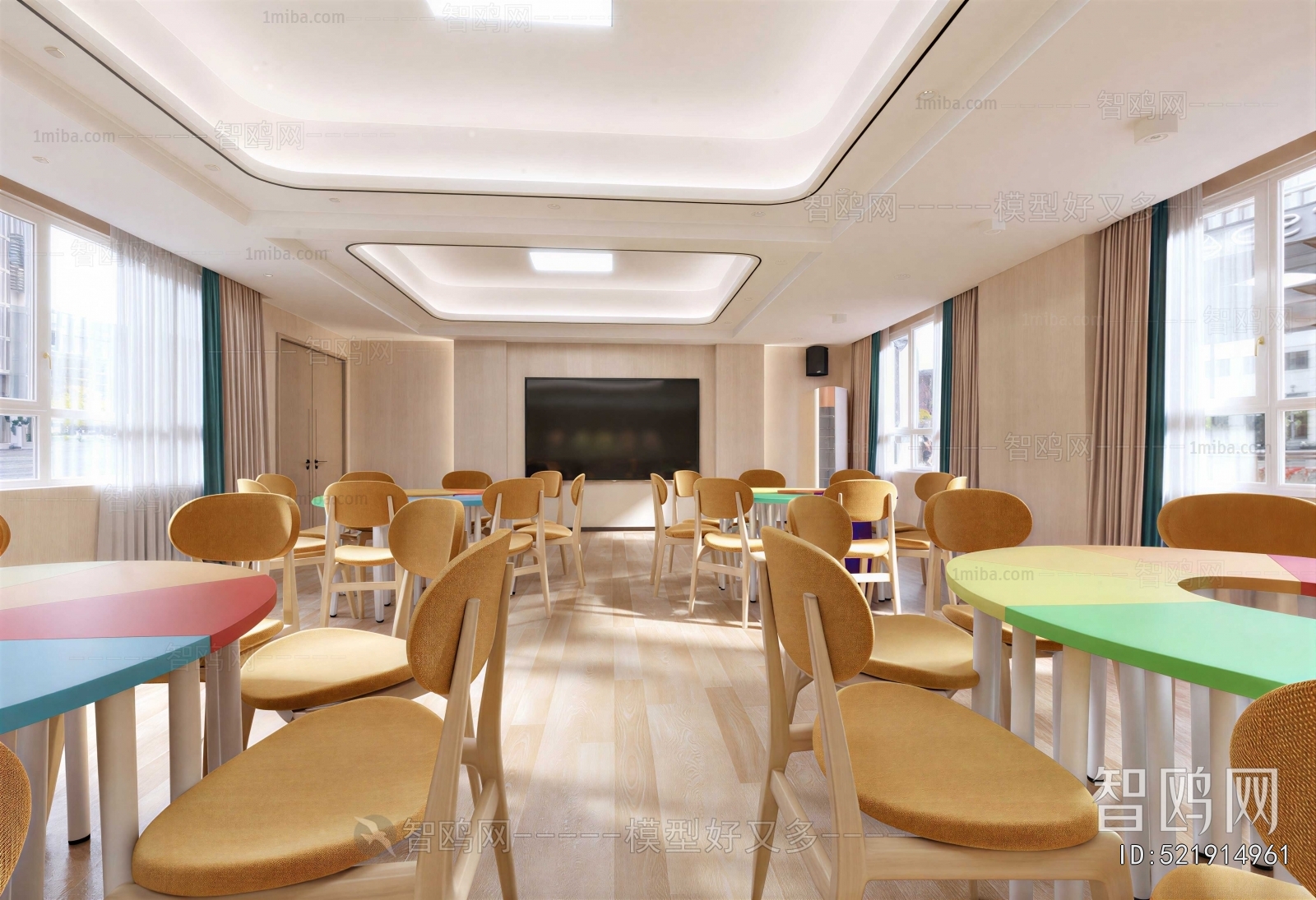 Modern School Classrooms