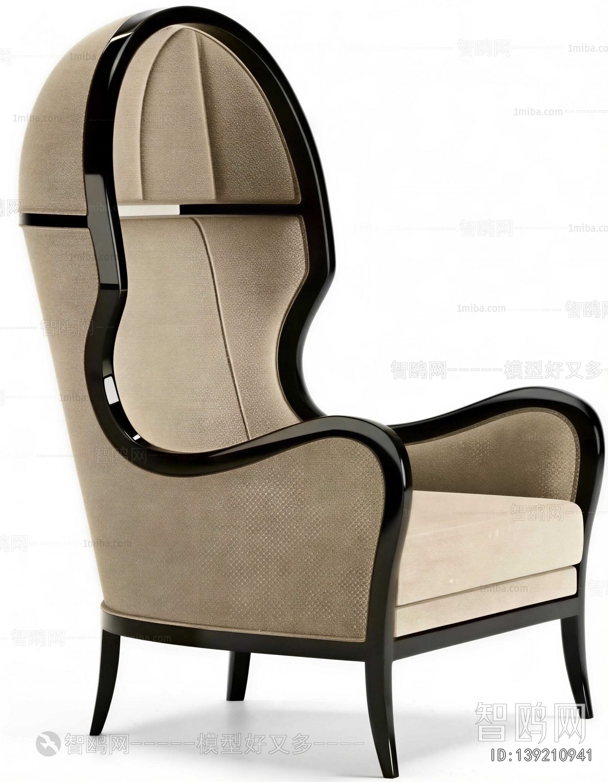New Classical Style Single Sofa