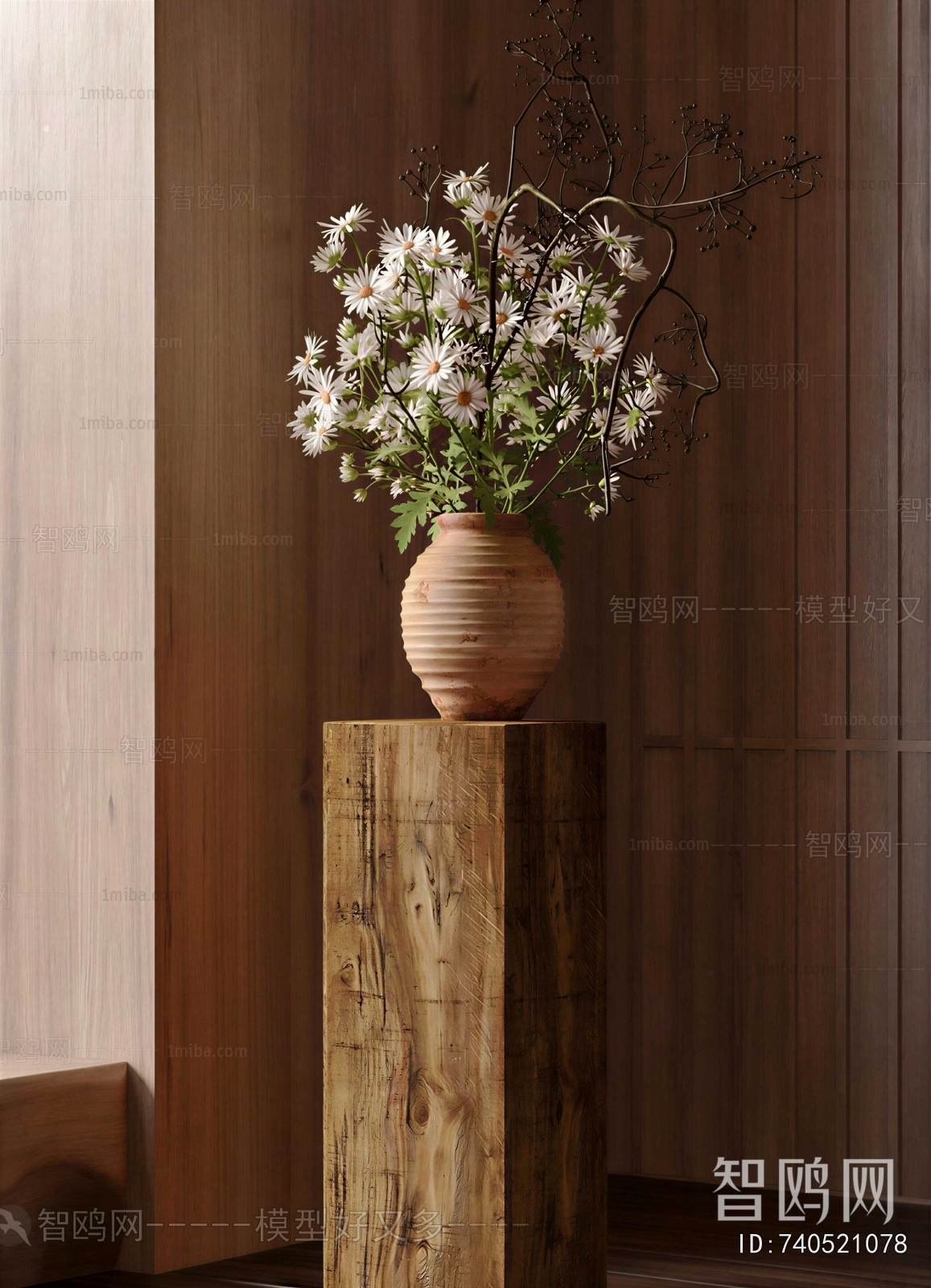 New Chinese Style Flower Arrangement