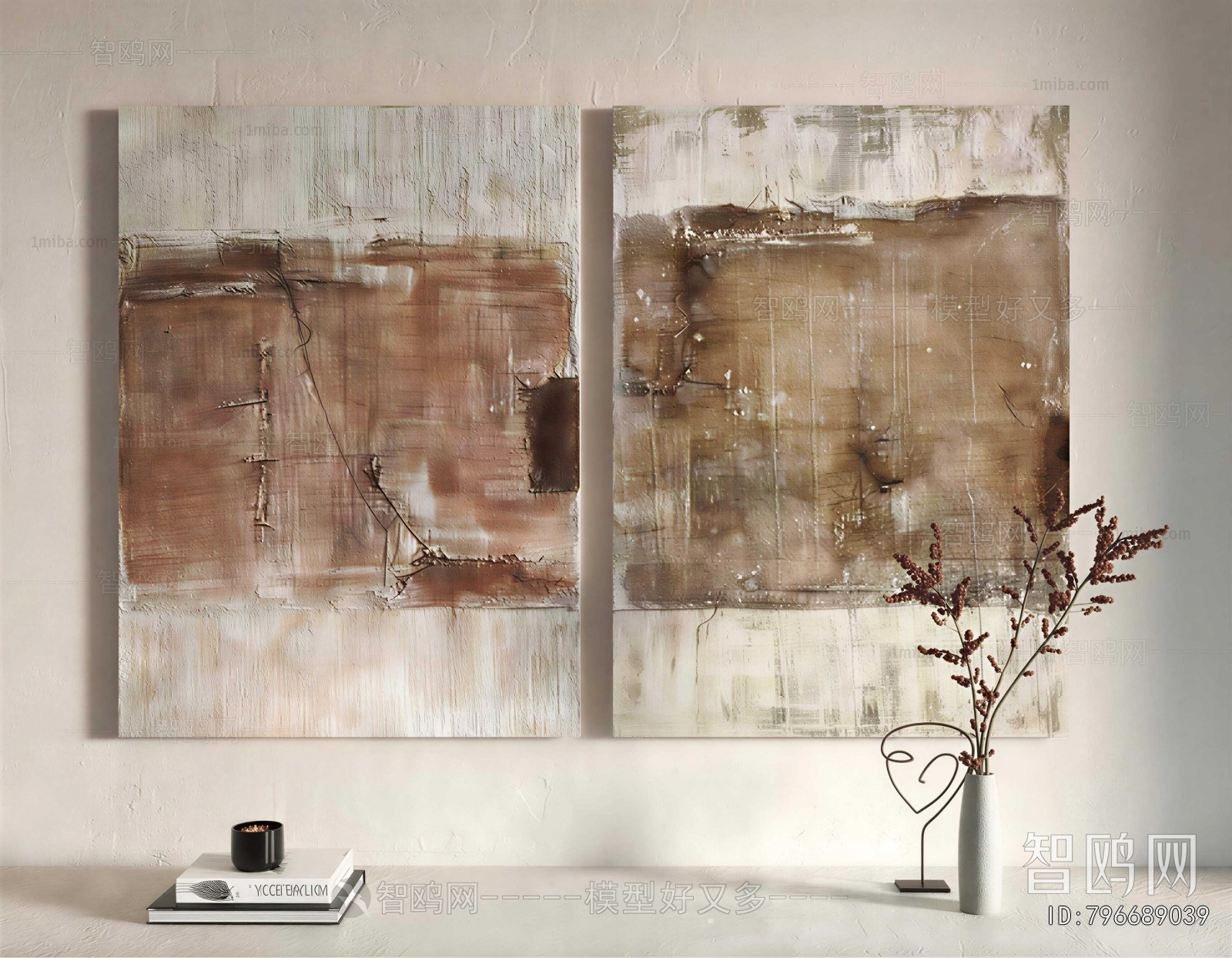 Wabi-sabi Style Painting