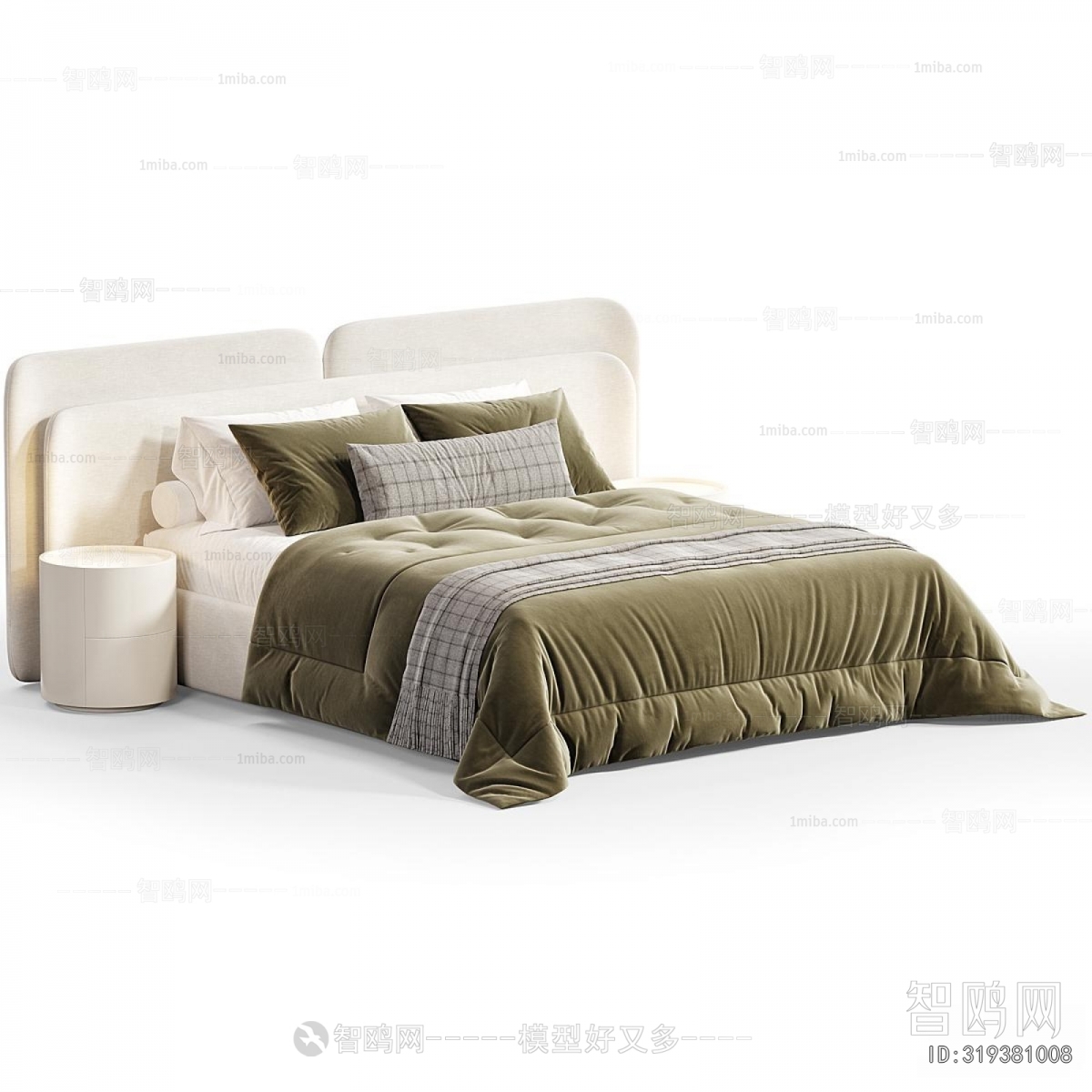 Modern Double Bed