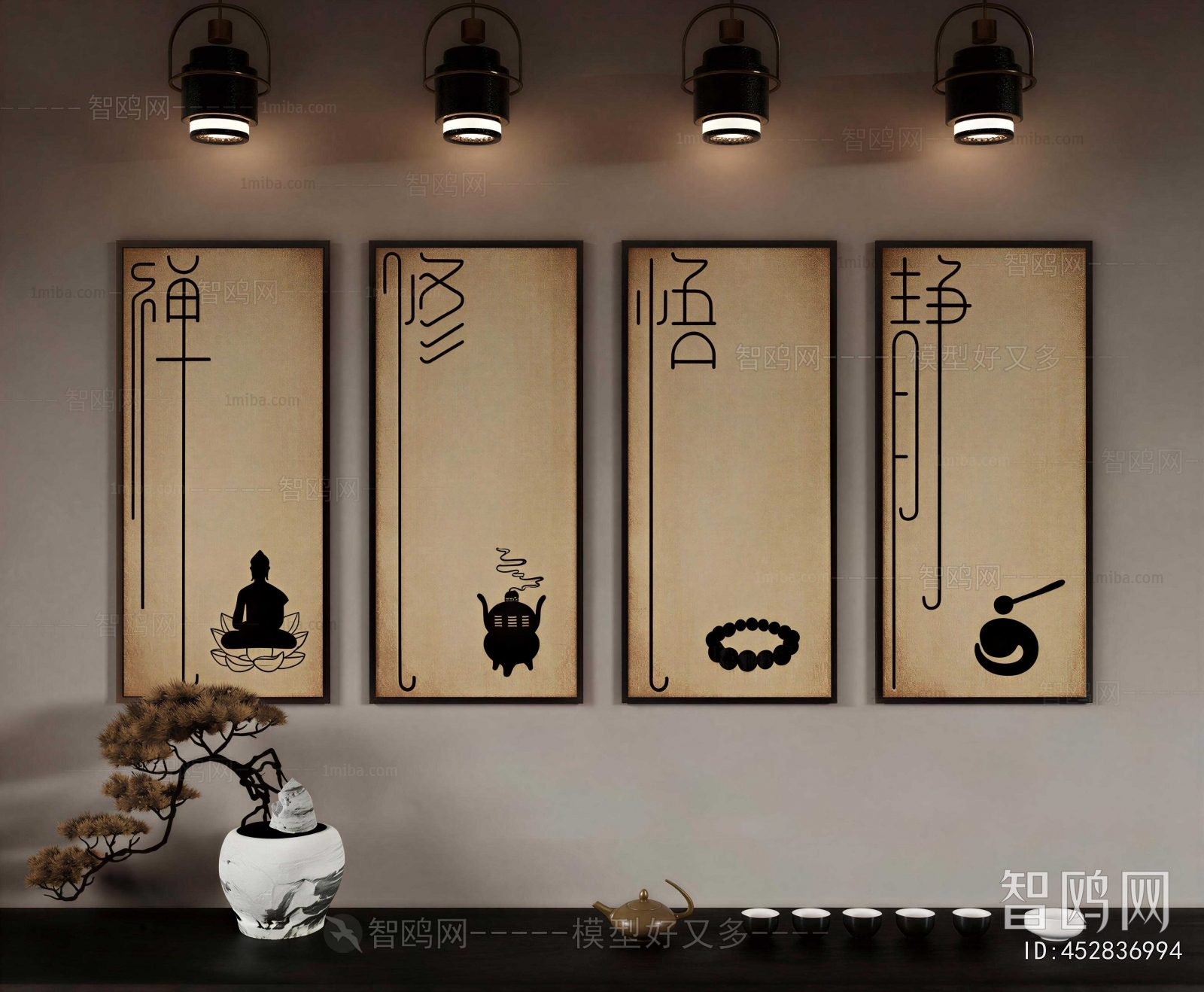 New Chinese Style Painting