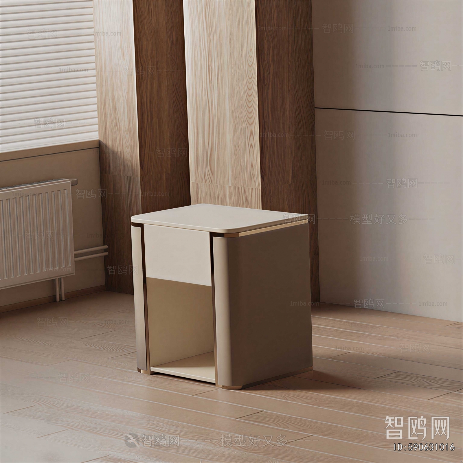 Modern Bedside Cupboard