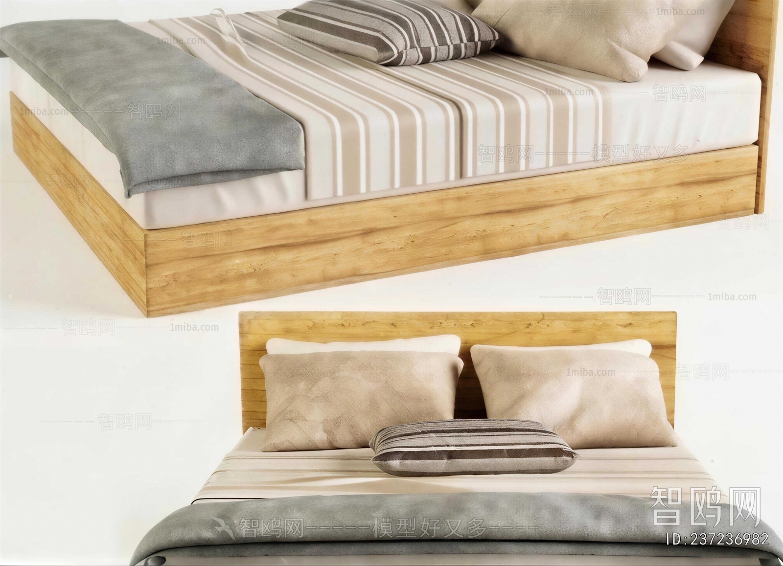 Modern Double Bed