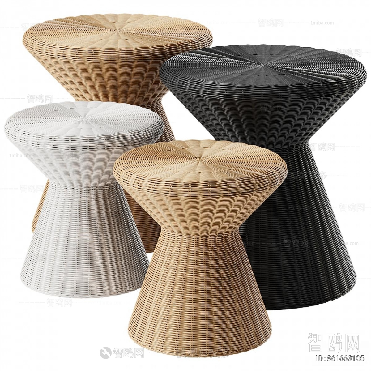 Wabi-sabi Style Side Table/corner Table