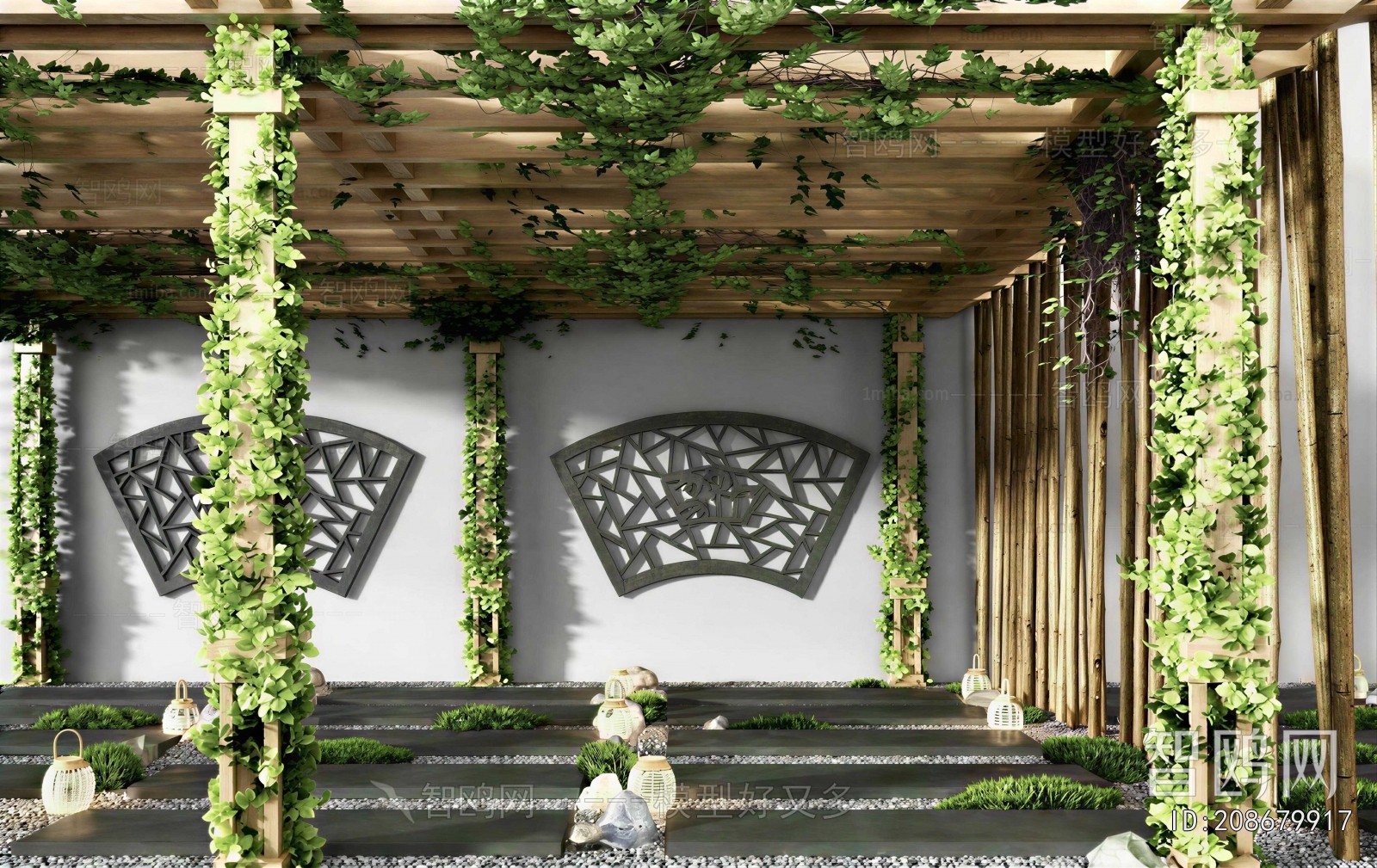 New Chinese Style Gallery Frame