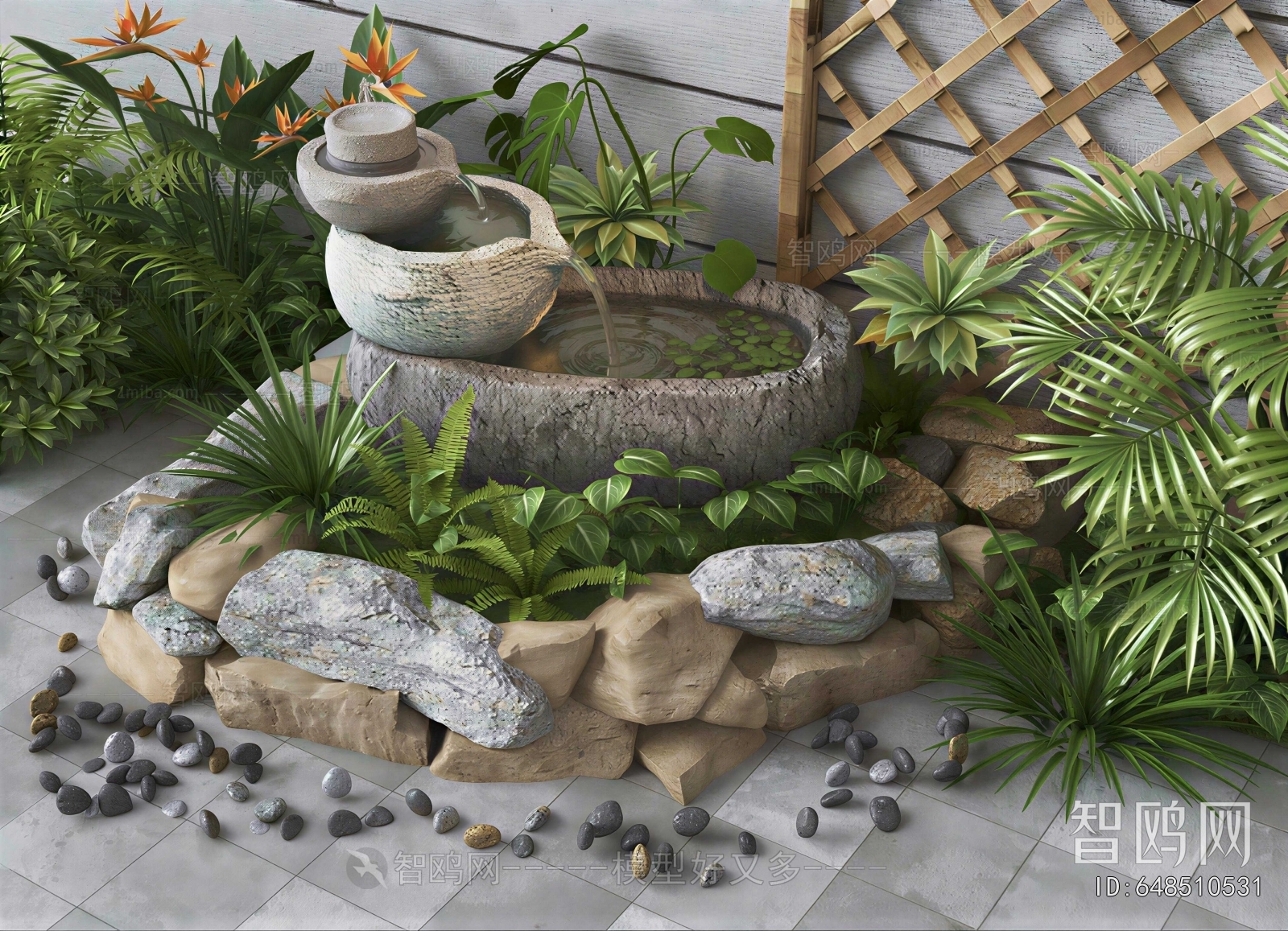 New Chinese Style Garden
