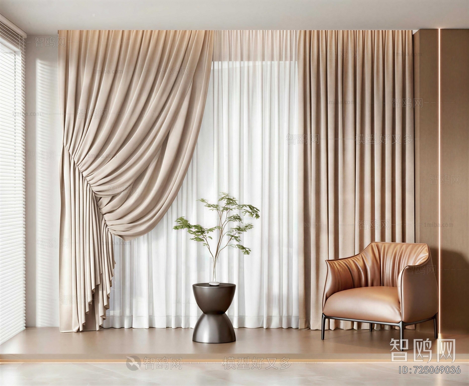 Modern The Curtain