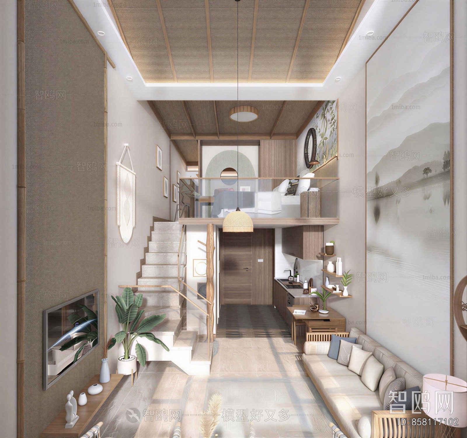 New Chinese Style Apartment