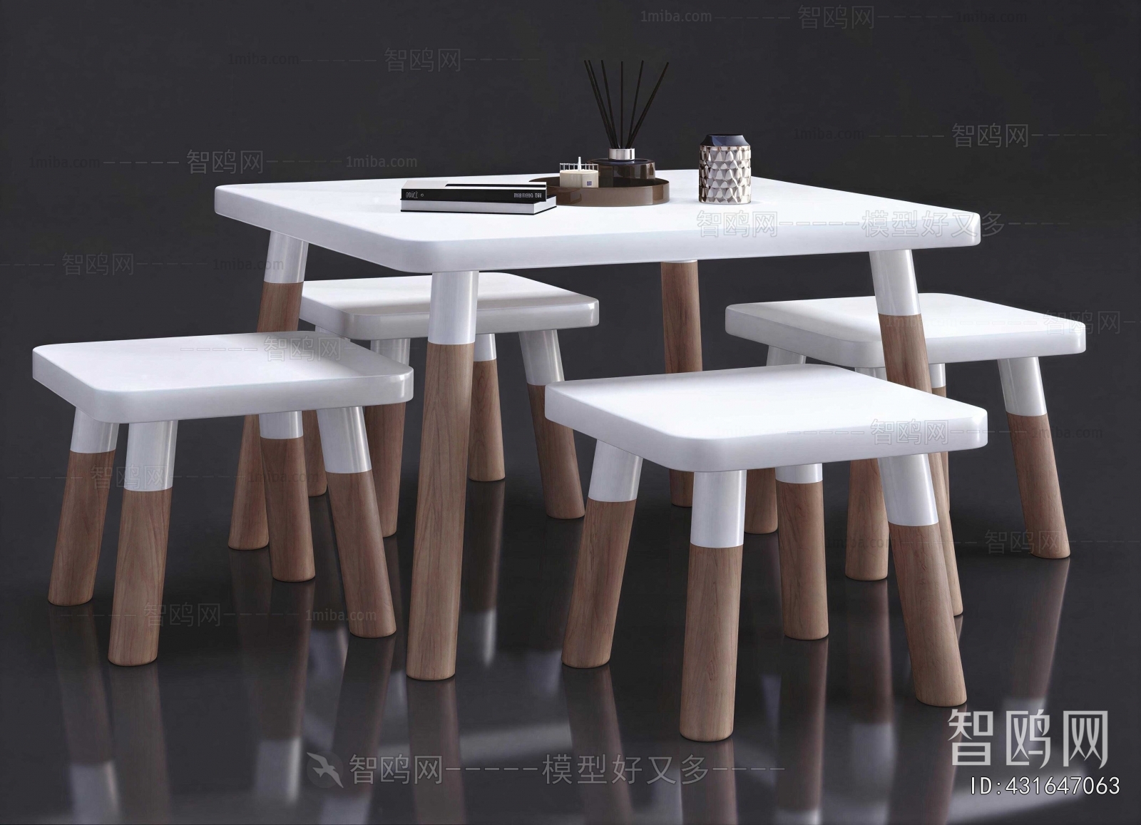 Nordic Style Dining Table And Chairs