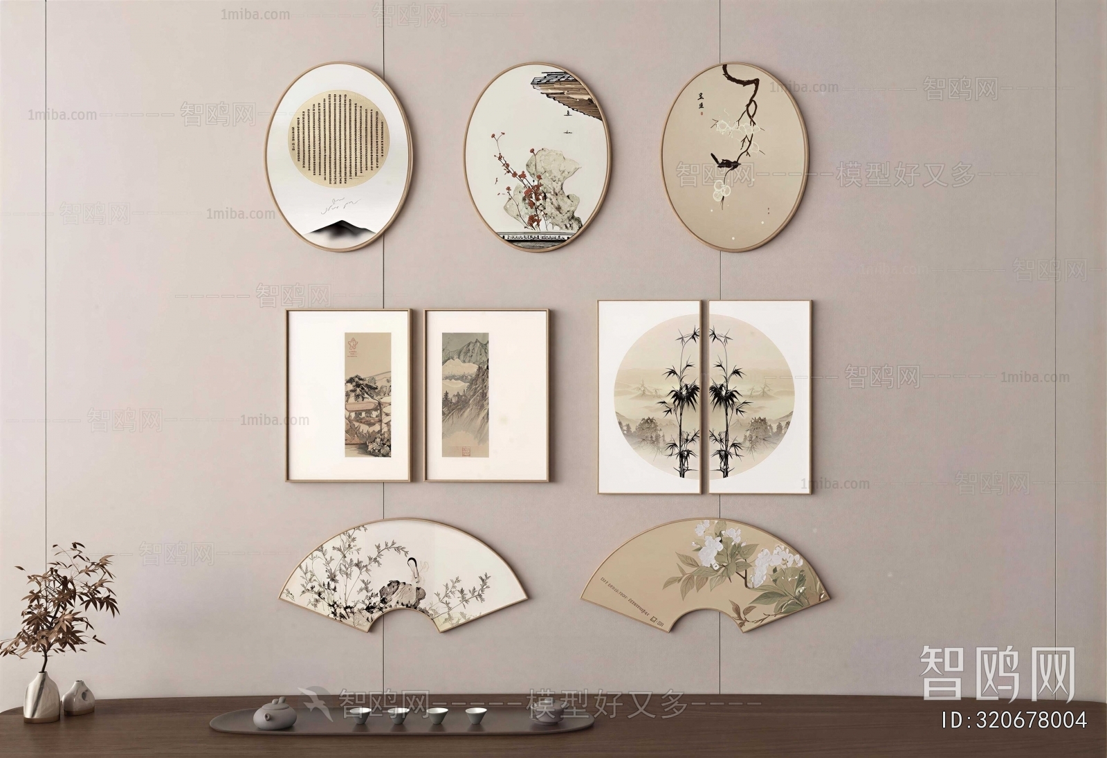New Chinese Style Painting