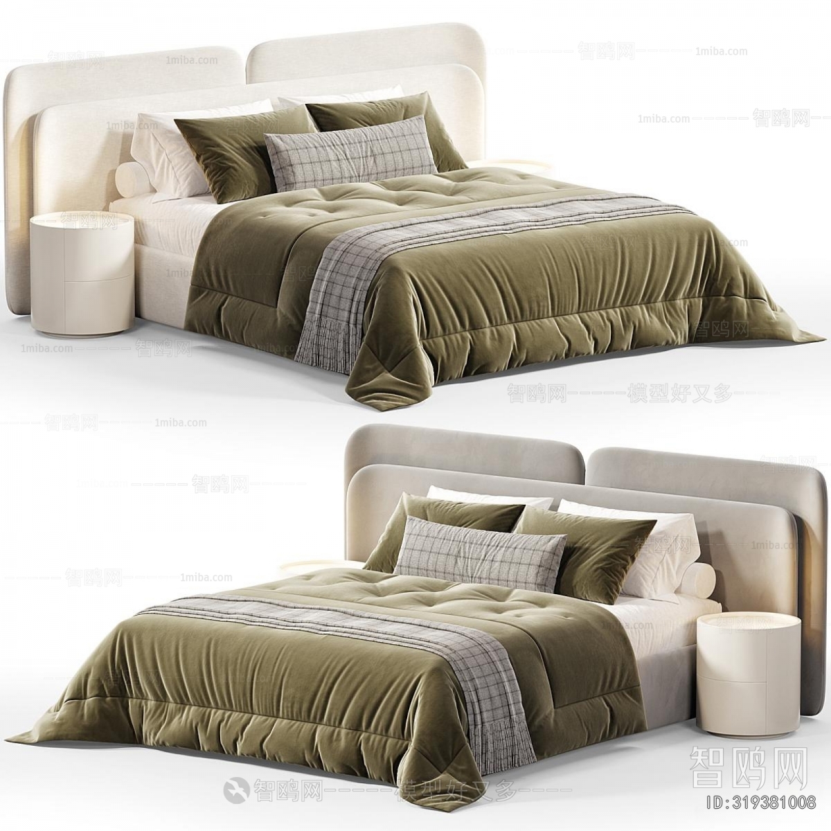 Modern Double Bed