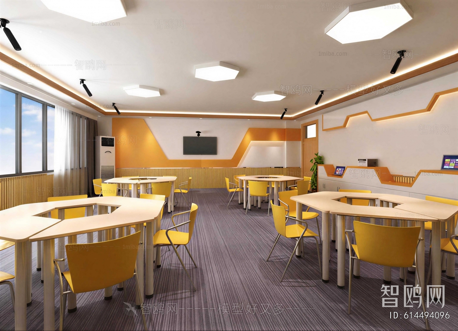 Modern School Classrooms