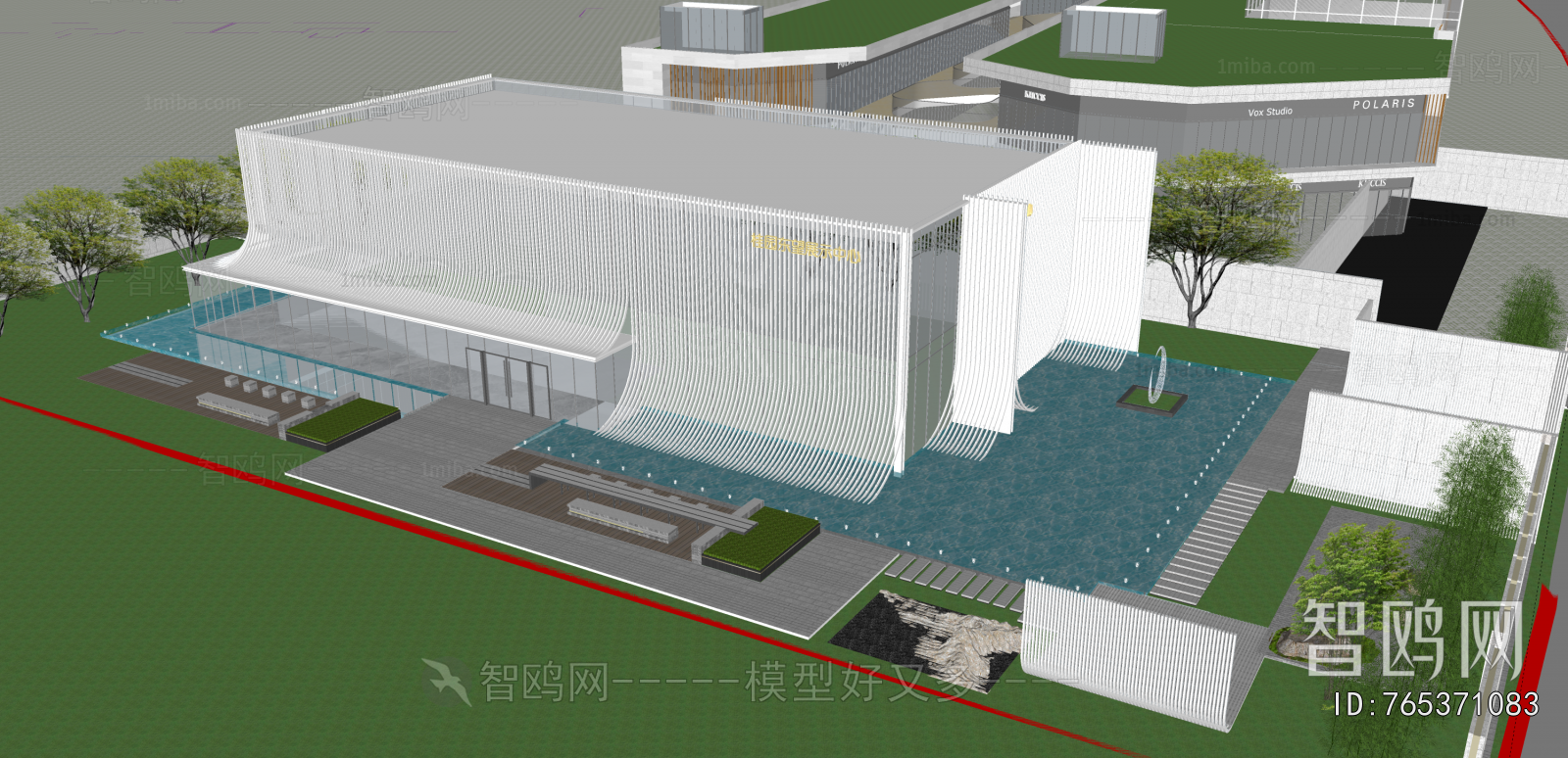 Modern Appearance Of Commercial Building