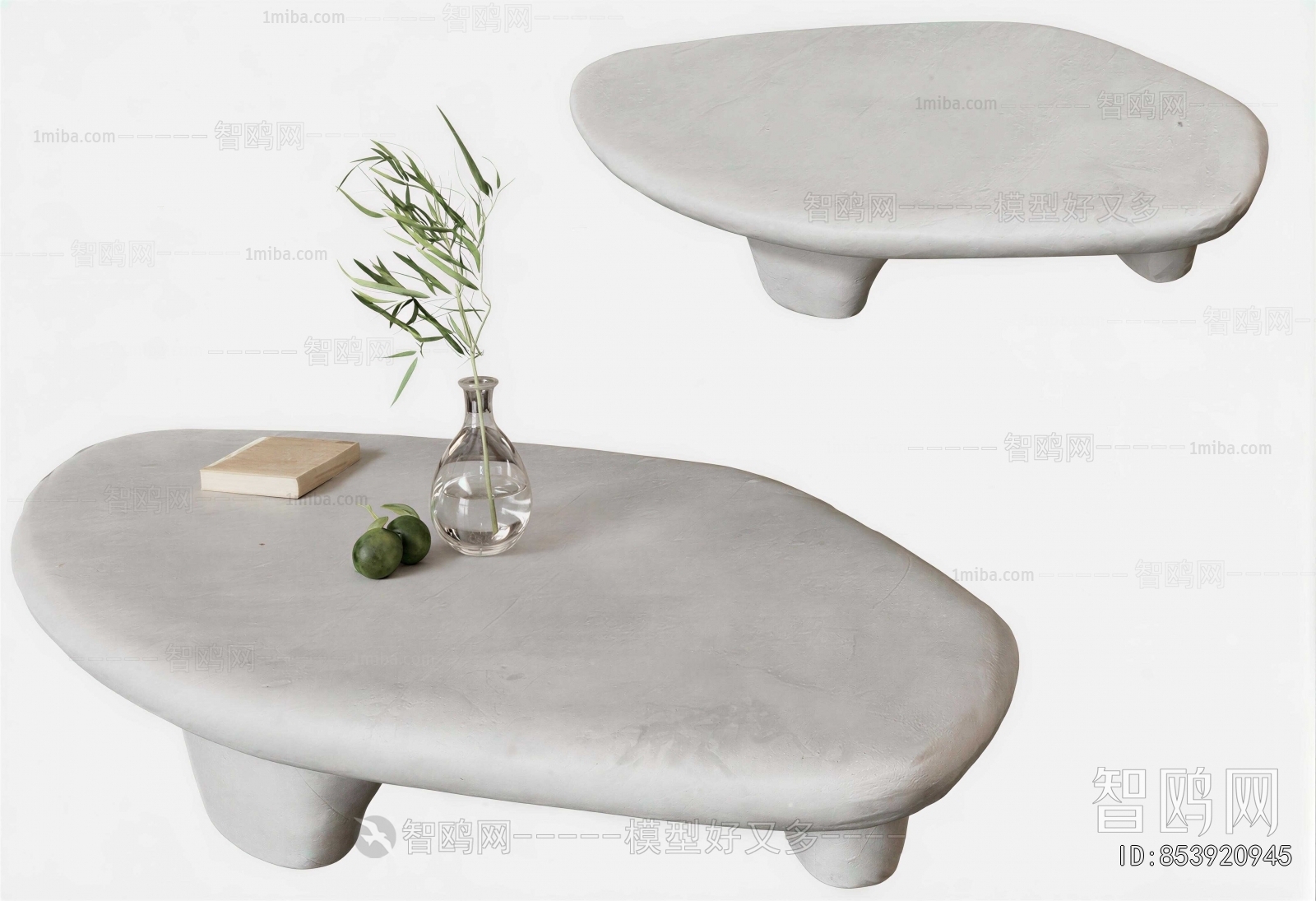 Wabi-sabi Style Coffee Table