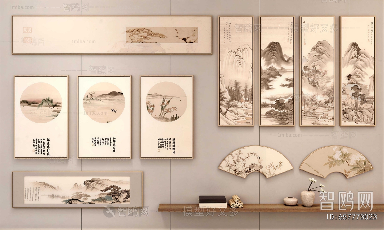 New Chinese Style Painting