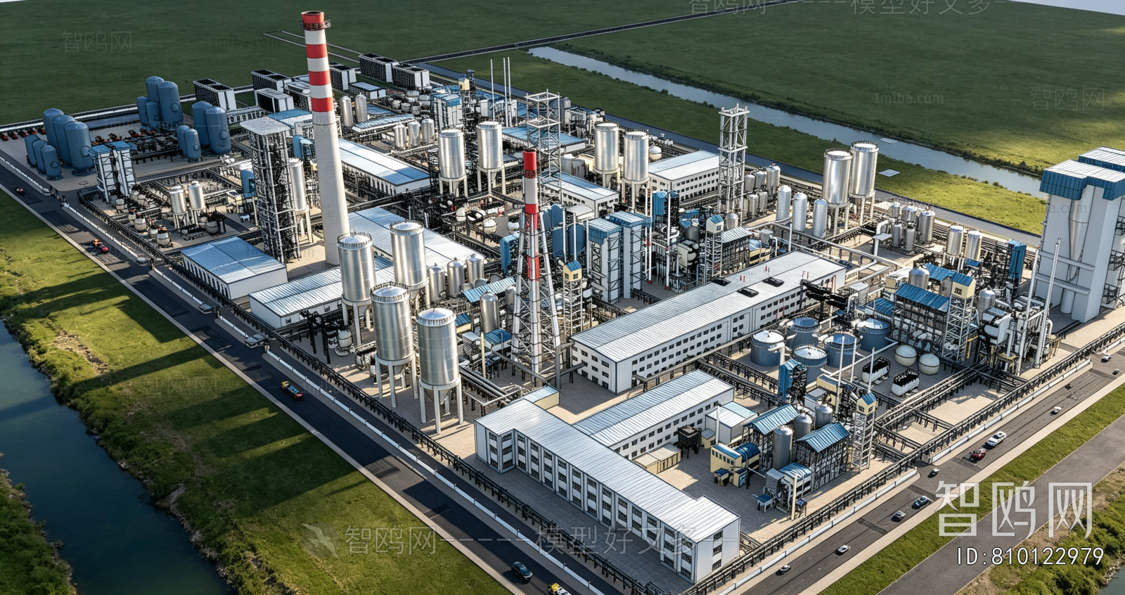 Modern Industrial Building