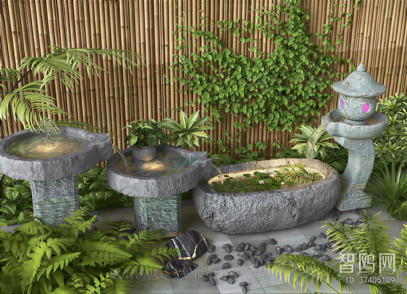 New Chinese Style Garden