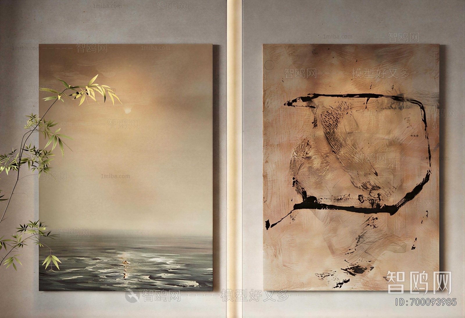 Wabi-sabi Style Painting