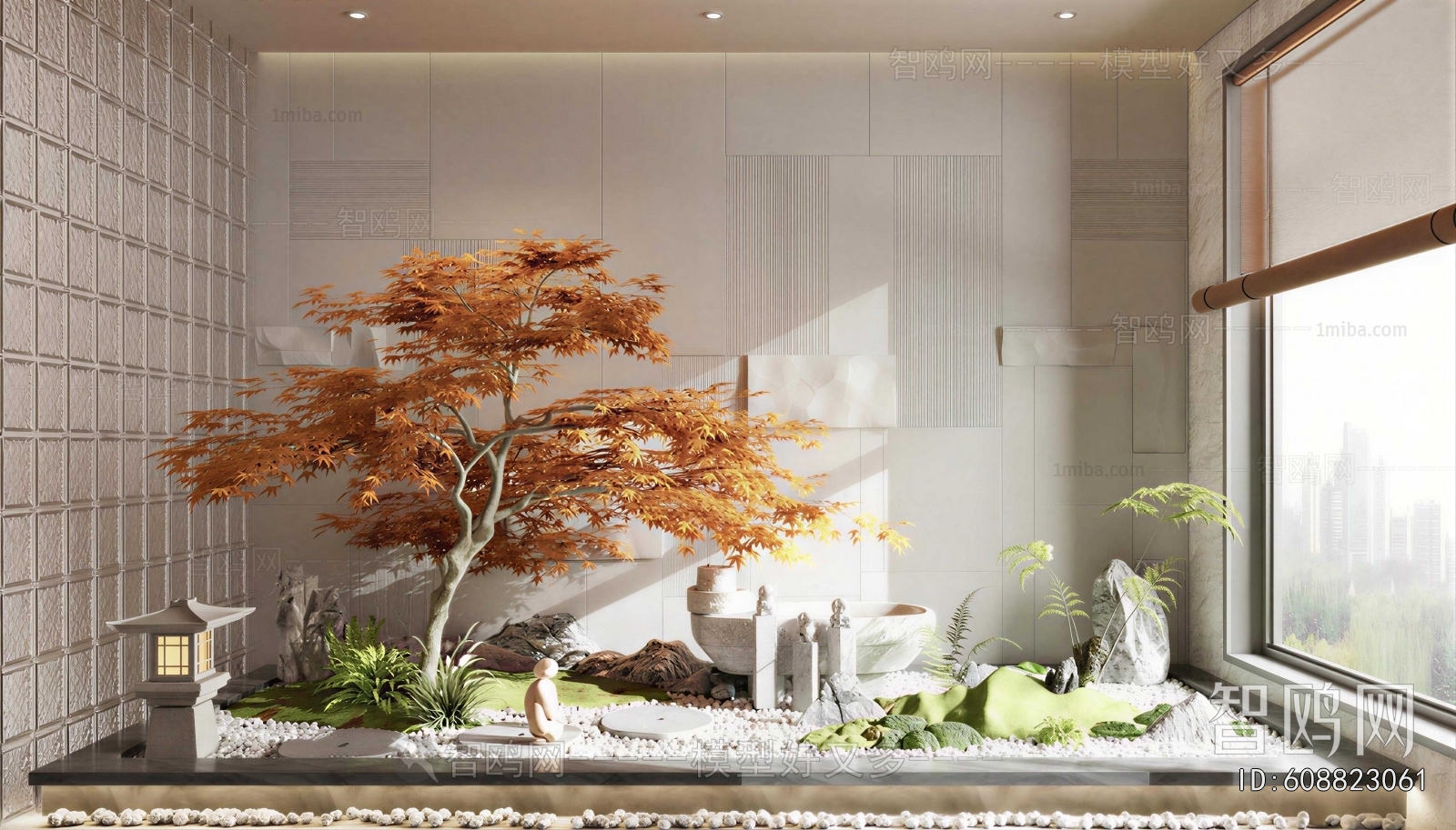 New Chinese Style Plant Landscaping