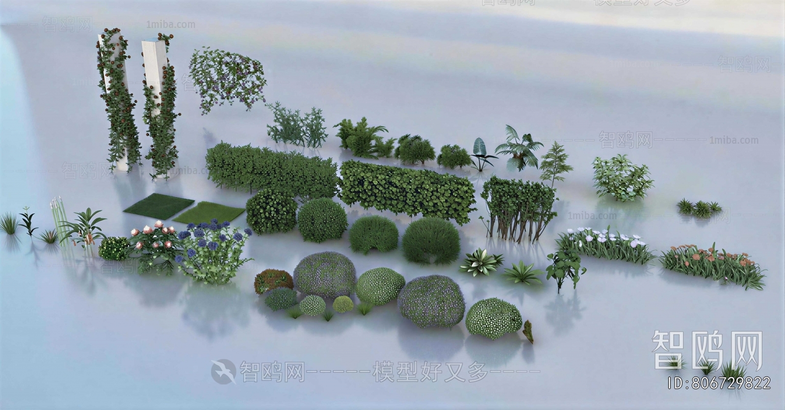 Modern Shrubbery