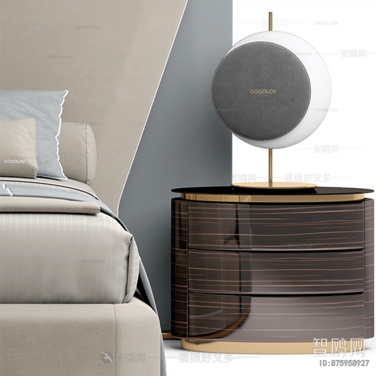 Modern Double Bed