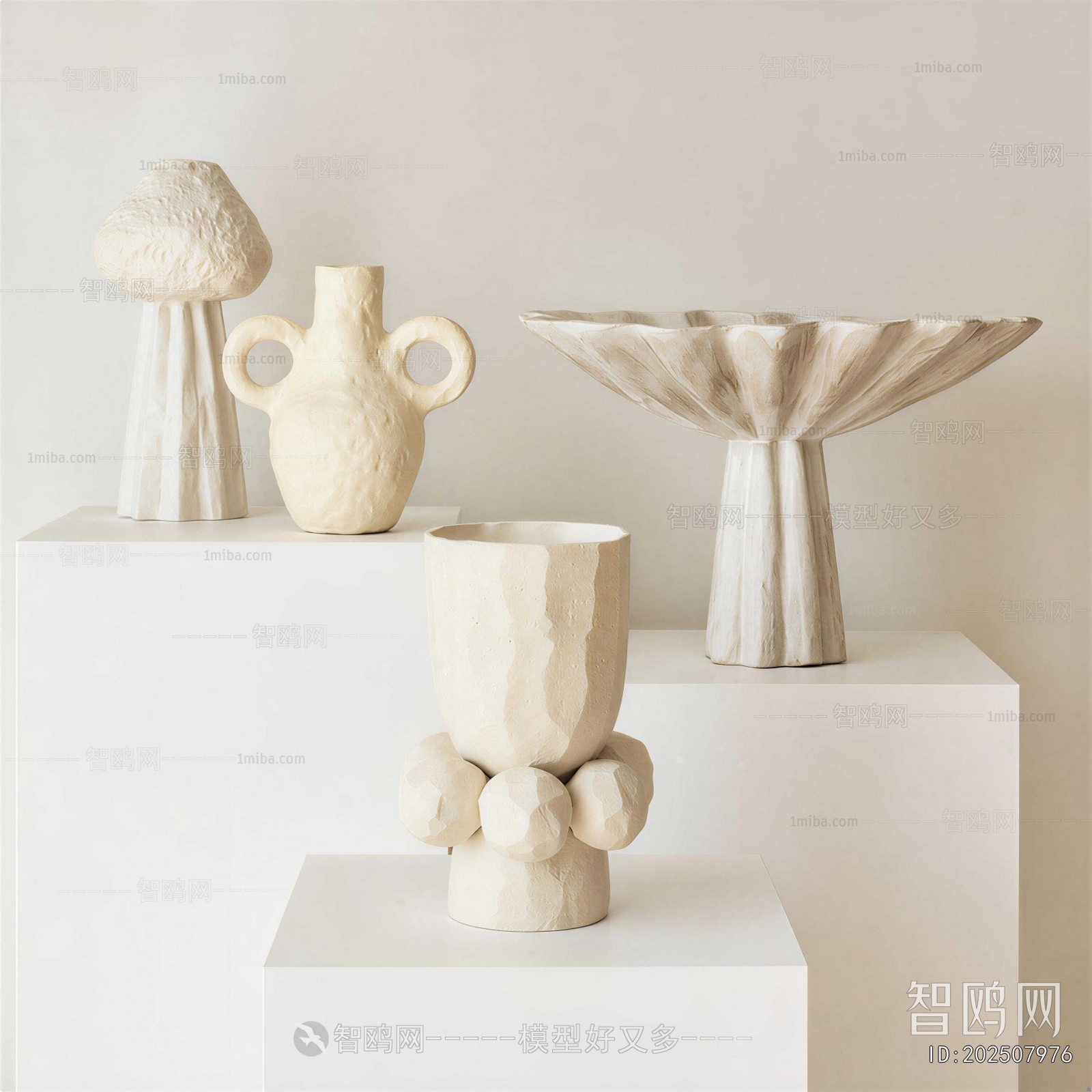 Wabi-sabi Style Clay Pot