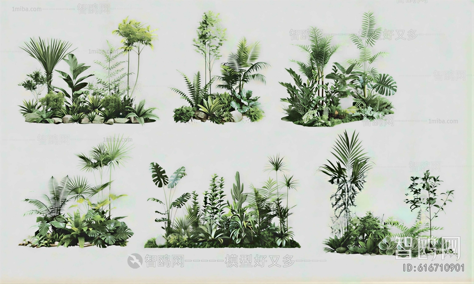 Modern Plant Pile