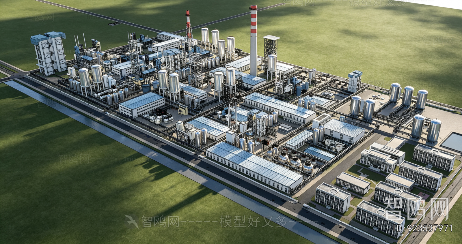 Modern Industrial Building