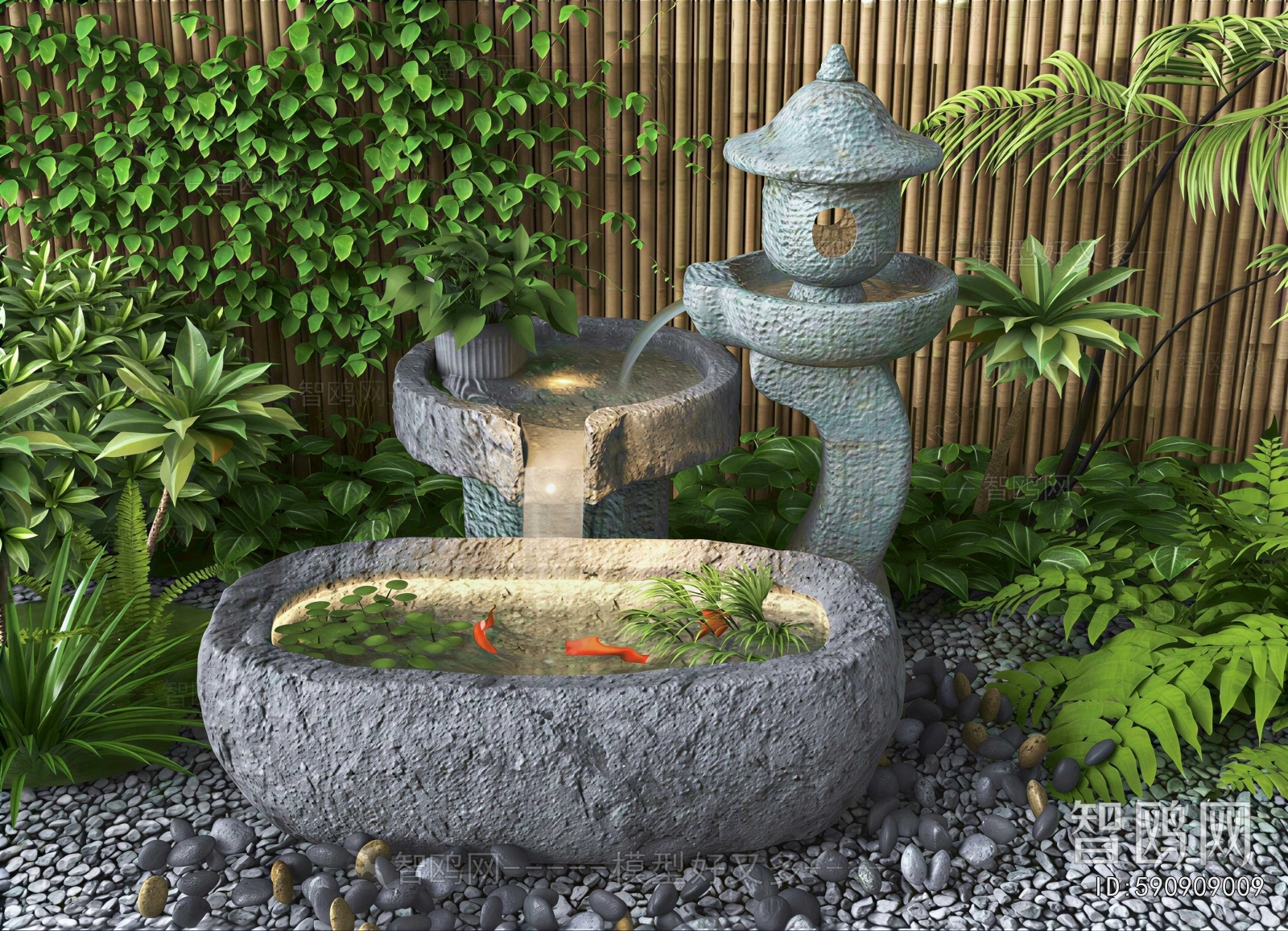 New Chinese Style Garden
