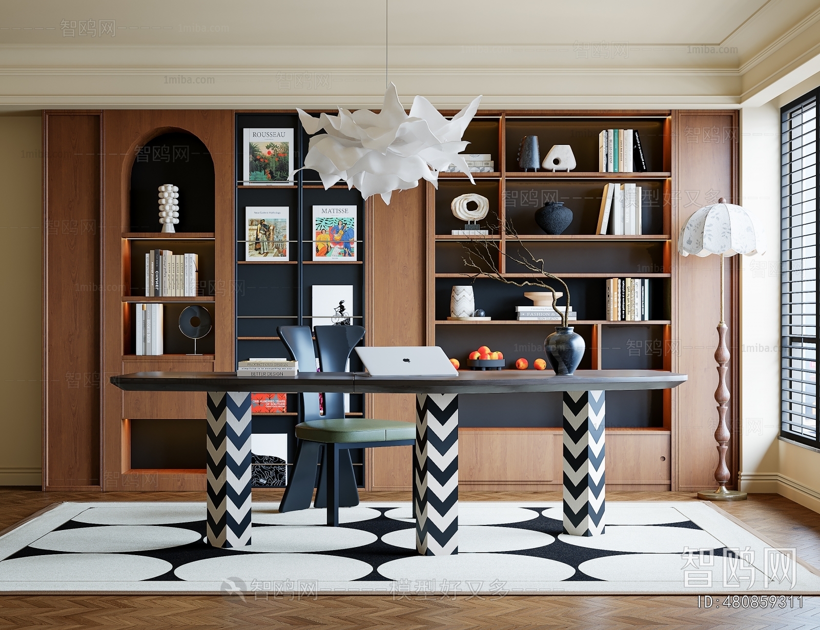 French Style Study Space