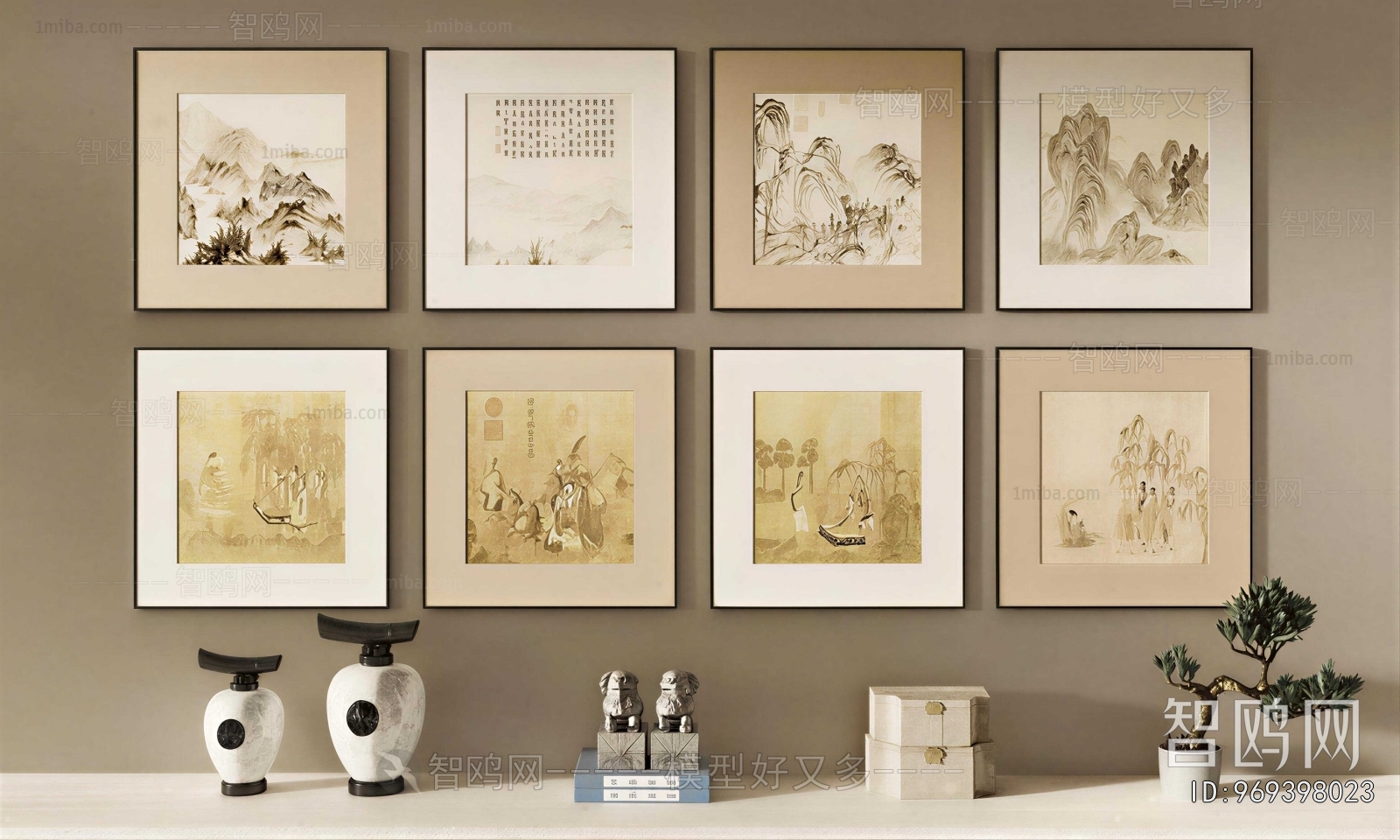 New Chinese Style Painting