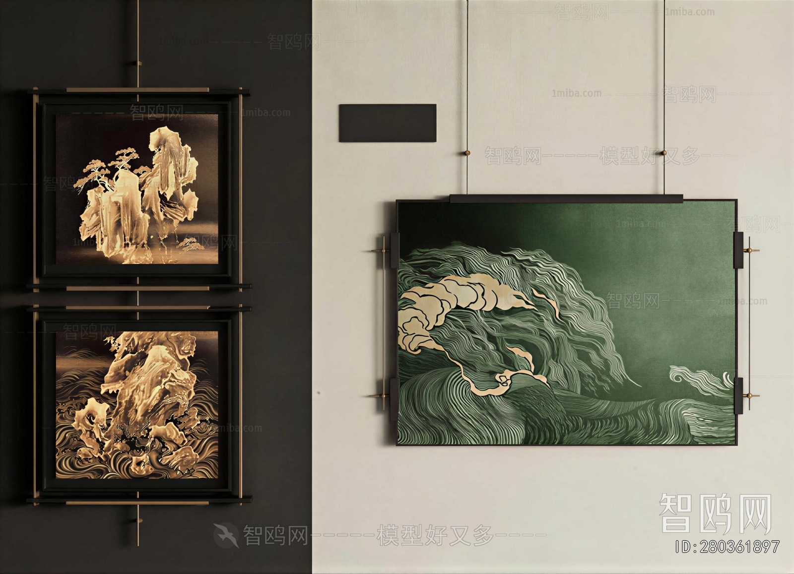 New Chinese Style Painting