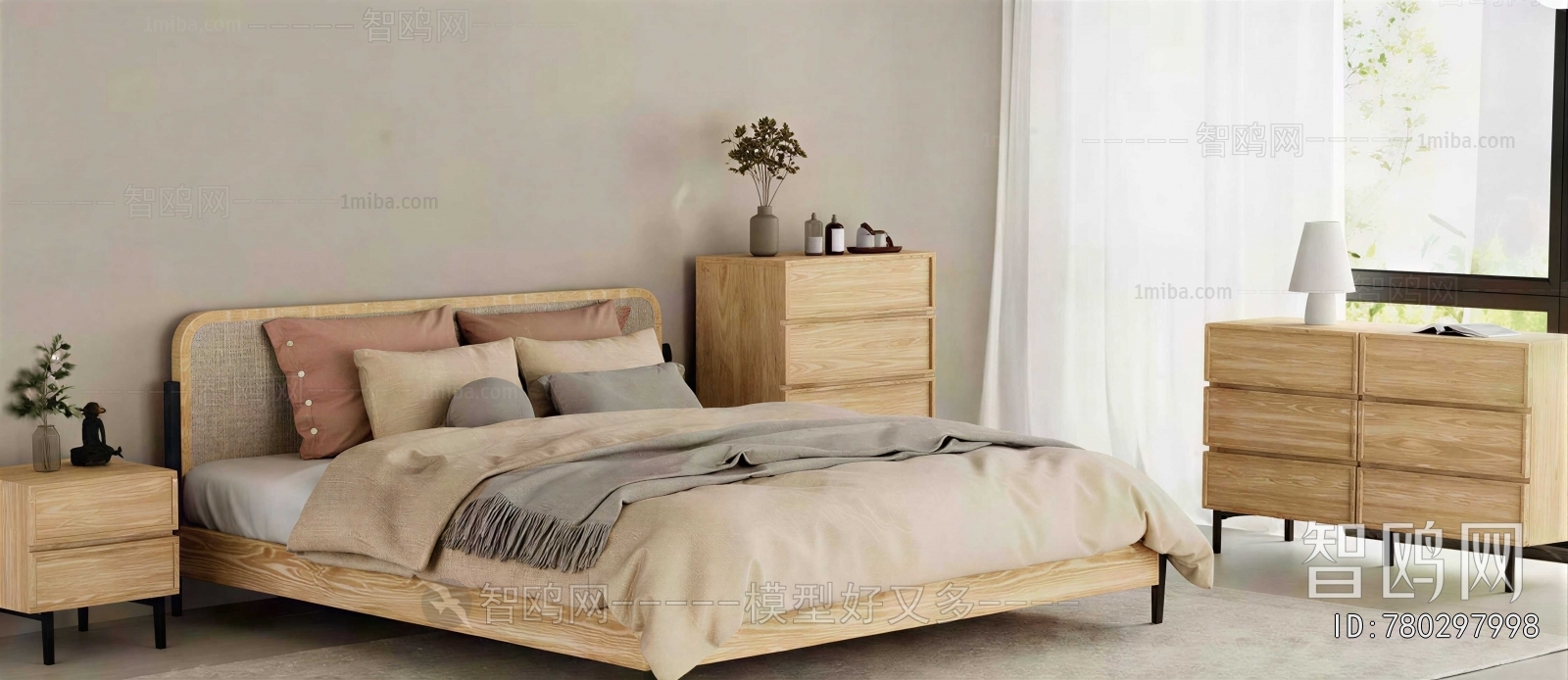 Modern Double Bed