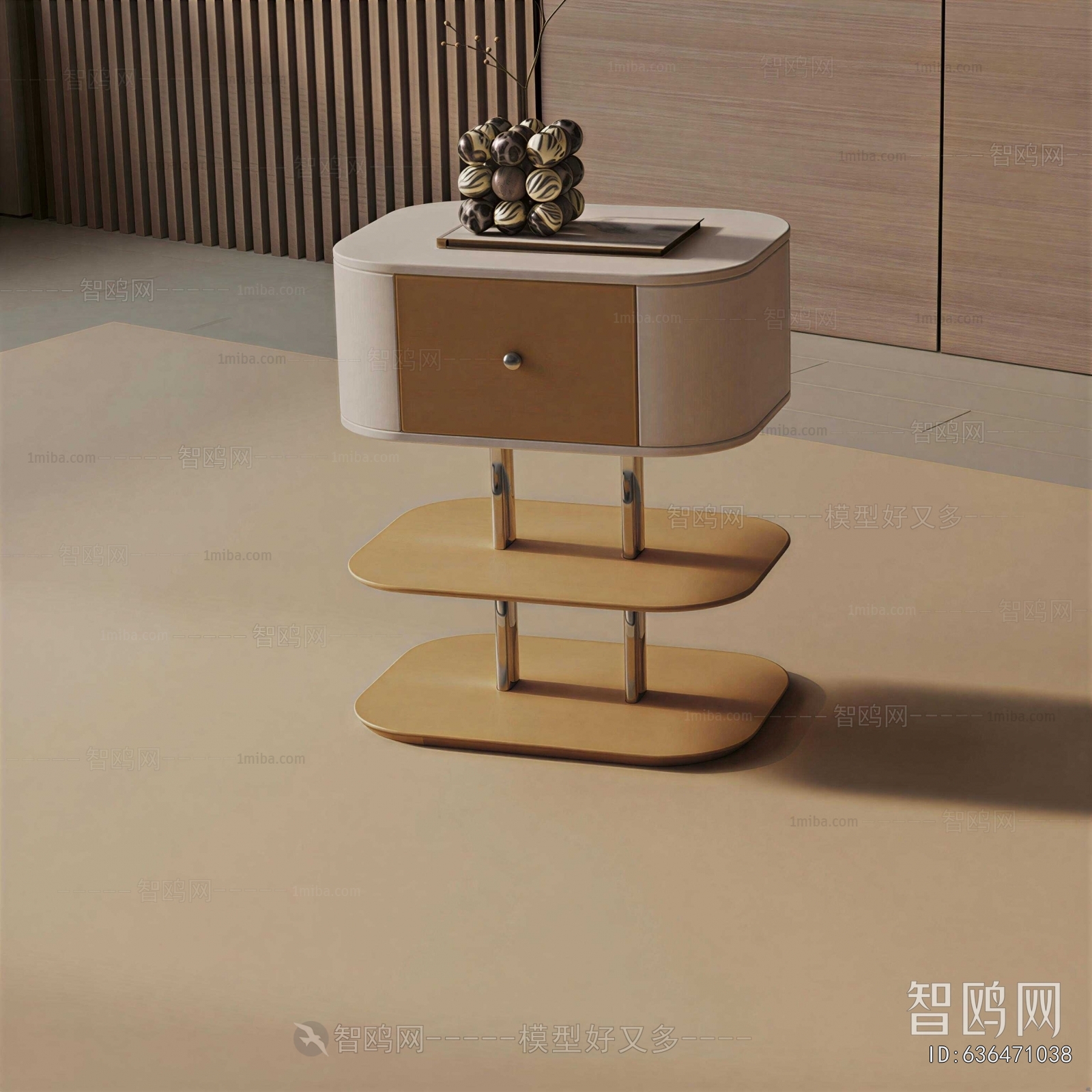 Modern Bedside Cupboard